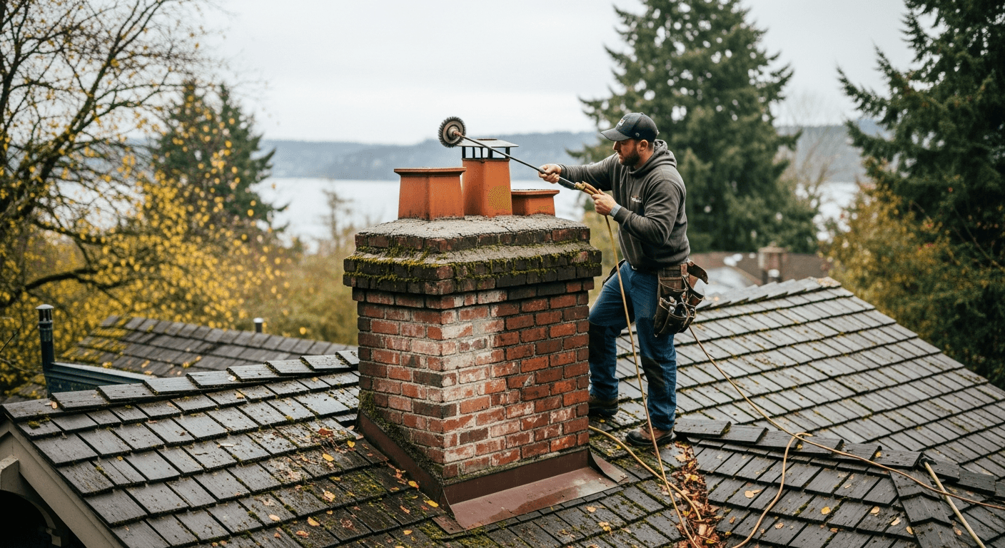 How Often Should a Chimney Be Cleaned? (Tacoma, WA)